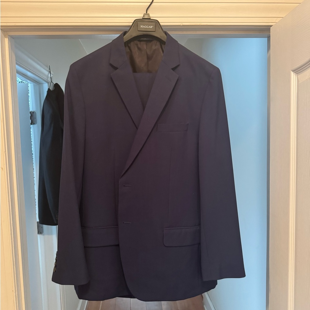 Haggar Men's Classic Blue Blazer